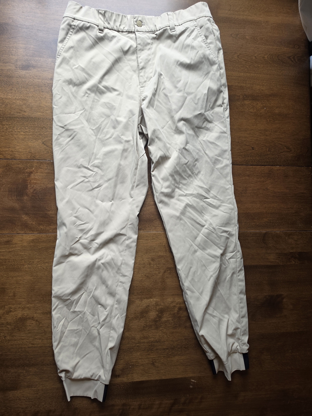 Good Good Golf Performance Jogger Pants Khaki Tan Men's Size 32